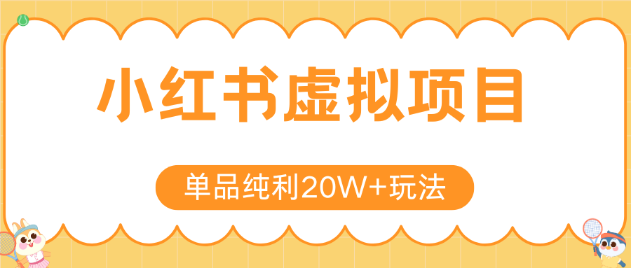 小红书虚拟电商新玩法，实现单品纯利20W+，可矩阵放大操作！-智取云网创