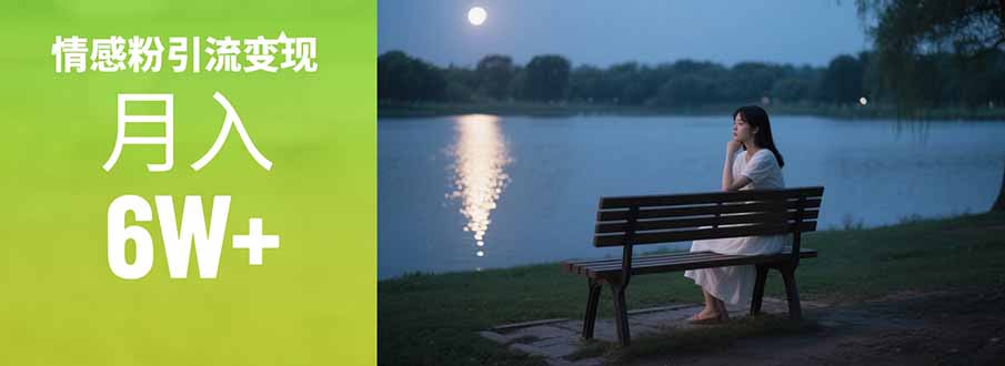情感粉引流变现实操课:单月变现6w+,情感粉引流变现实操课-智取云网创