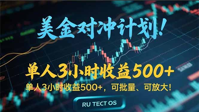 长久稳定的撸美金项目，平均3小时收入 500+，可公司实地考察实地操作！-智取云网创